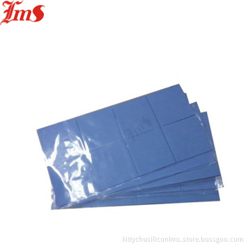 Silicone rubber electric heat sink thermal conductive insulator mat